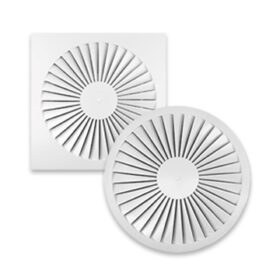 Dralldurchlass DT / Diffuseur à jet helicoïdal DT